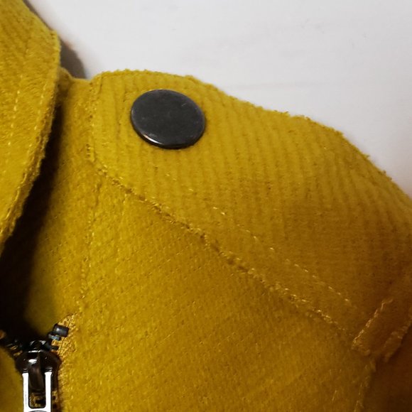 Stitch Fix Emory Park Fix Yellow Moto Jacket - Picture 7 of 13